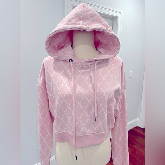 Roadies all over print hoodie in pink - Picture 7 of 10